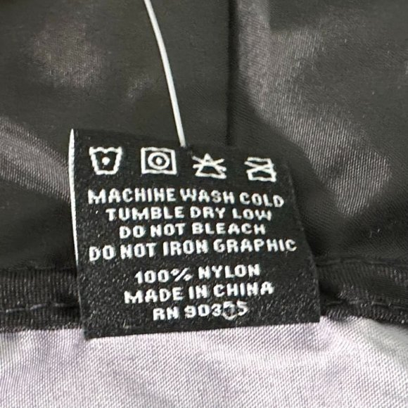 ODD FUTURE Jacket Anorak 1/4 Zip Hooded Windbreaker Mens MEDIUM Black Purple - Picture 8 of 8